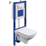 Комплект CERSANIT AQUA 40 SMART M кнопка CORNER пластик белый 69297